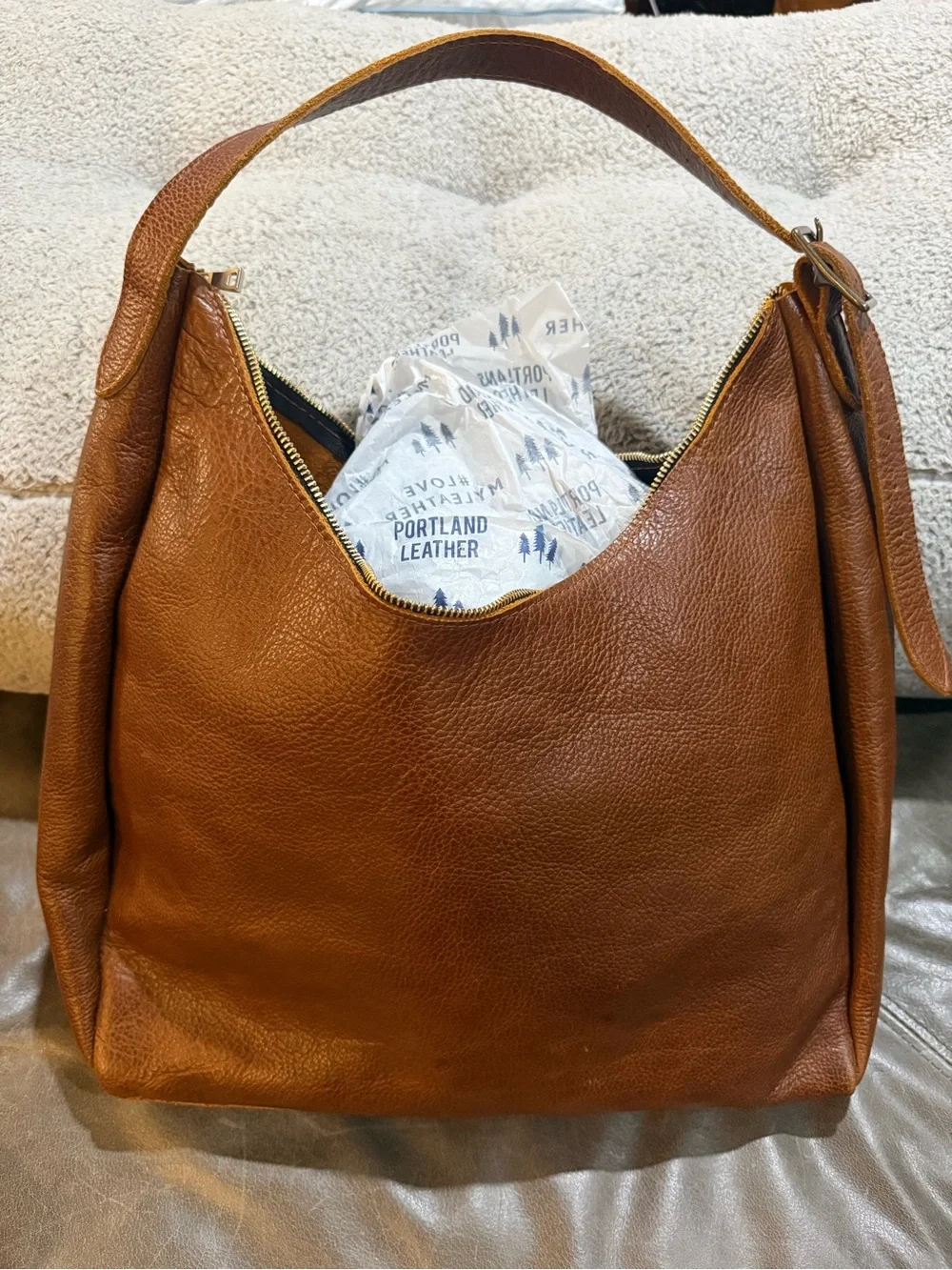 Portland Leather Goods Nutmeg Oversized Aspen